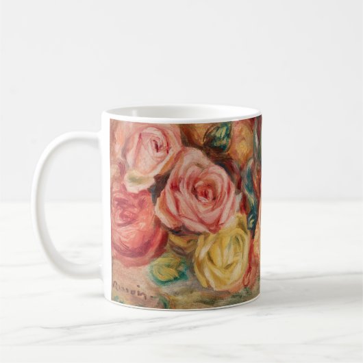 Rose (1912) von Pierre-Auguste Renoir Art Kaffeetasse (Links)