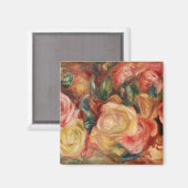 Rose (1912) von Pierre-Auguste Renoir Art Magnet (Vorderseite/Rückseite)