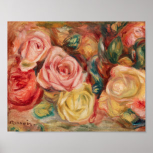 Rose (1912) von Pierre-Auguste Renoir Art Poster