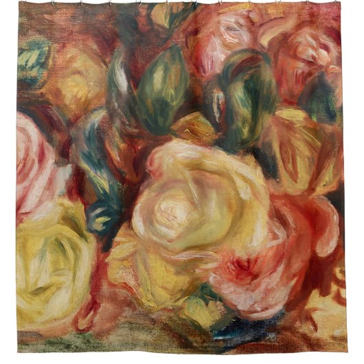 Rose (1912) von Pierre-Auguste Renoir Duschvorhang (Vorderseite)