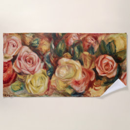 Rose (1912) von Pierre-Auguste Renoir Strandtuch