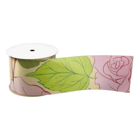Rose 19 satinband (Spule)