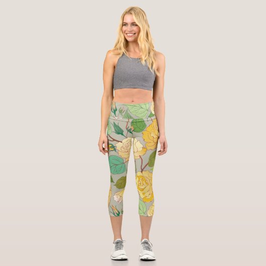 ROSE 1 CAPRI LEGGINGS (Vorderseite)