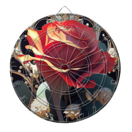 ROSE #1 DARTSCHEIBE