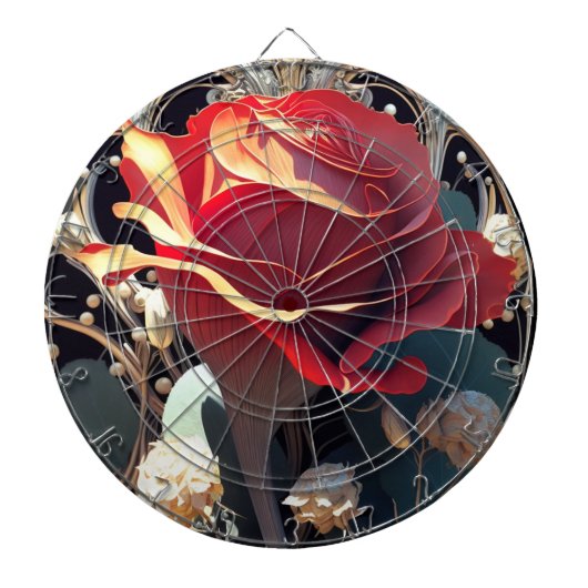 ROSE #1 DARTSCHEIBE (vorne)