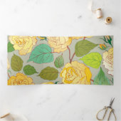 ROSE 1 DREIFACH GEFALTETE URLAUBSKARTE (Innenseite)