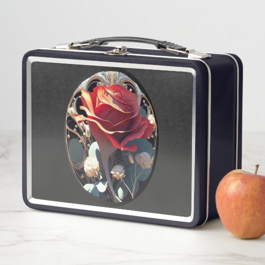 ROSE #1 METALL BROTDOSE (Beispiel)