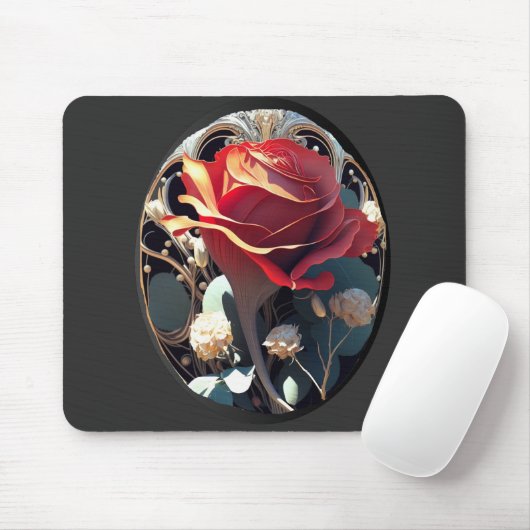 ROSE #1 MOUSEPAD (Mit Mouse)