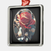 ROSE #1 ORNAMENT AUS METALL (Links)