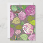 Rose 20 dankeskarte (Rückseite)