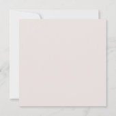 Rose 20. Geburtstagsparty Einladung (Rückseite)