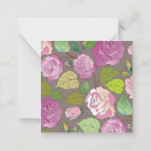 Rose 20 mitteilungskarte (Rückseite)