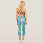 Rose 23 capri leggings (Rückseite)