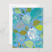 Rose 23 feiertagspostkarte (Vorne/Hinten)