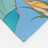 Rose 23 fleecedecke (Ecke)