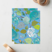 Rose 23 mitteilungskarte (Vorderseite/Rückseite Beispiel)