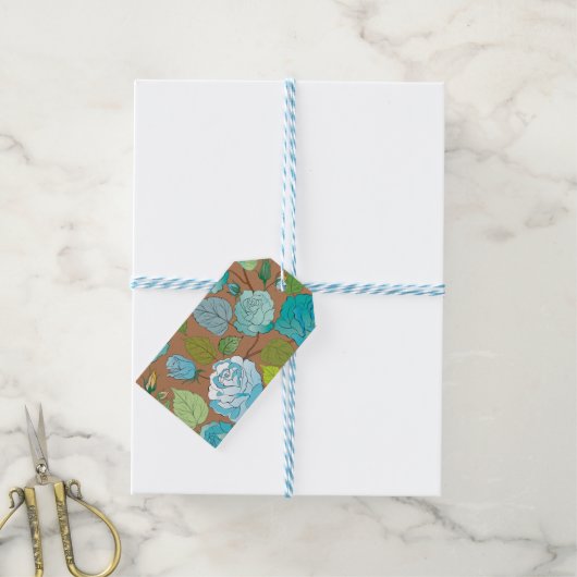 Rose 25 geschenkanhänger (Mit Garn)