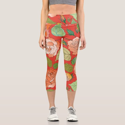 Rose 26 capri leggings (Vorderseite)