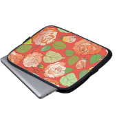 Rose 26 laptopschutzhülle (Vorne Knopf)