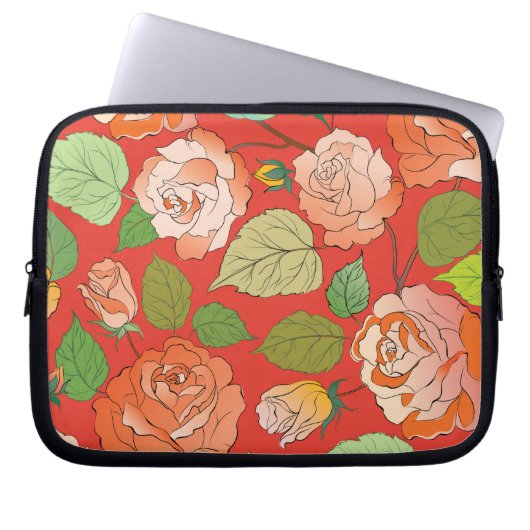 Rose 26 laptopschutzhülle (Vorderseite)