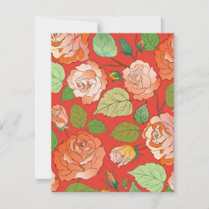 Rose 26 mitteilungskarte