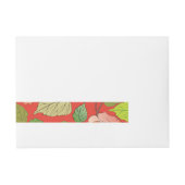 Rose 26 Rundum-Adressaufkleber (Vorderseite)