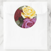 Rose 289B Runder Aufkleber (Tasche)