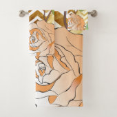 Rose 28 badhandtuch set (Insitu)