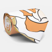 Rose 28 krawatte (Gerollt)