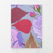 Rose 29 dreifach gefaltete urlaubskarte (Cover)