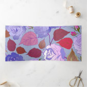 Rose 29 dreifach gefaltete urlaubskarte (Innenseite)