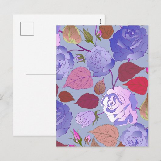 Rose 29 feiertagspostkarte (Vorne/Hinten)