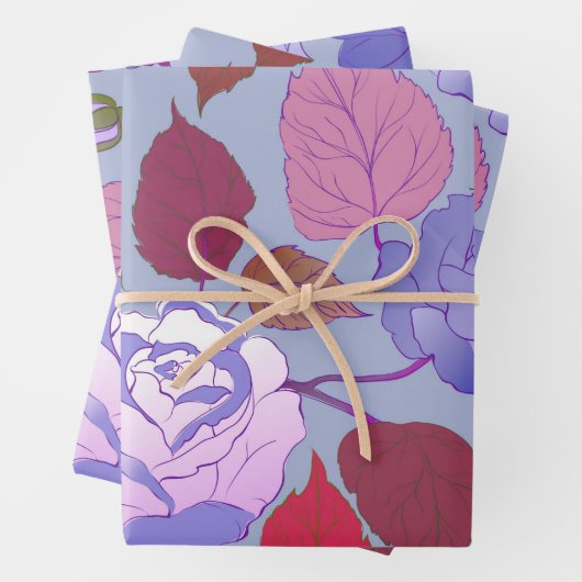 Rose 29 geschenkpapier set (Beispiel)