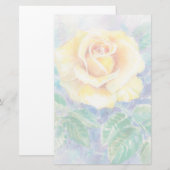 Rose 2 briefpapier (Vorne/Hinten)