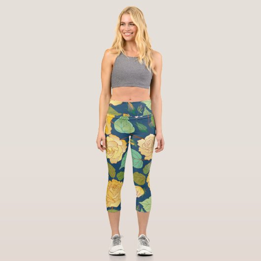 ROSE 2 CAPRI LEGGINGS (Vorderseite)
