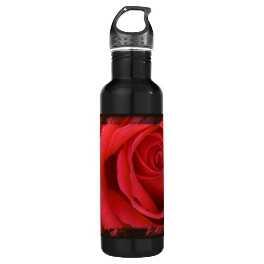 ROSE 2 EDELSTAHLFLASCHE (Vorderseite)