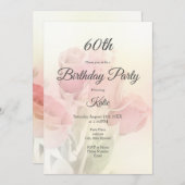 ROSE 2 EINLADUNG (Vorne/Hinten)