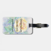 Rose 2 gepäckanhänger (Rückseite horizontal)