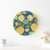 ROSE 2 GROßE WANDUHR (Zuhause)