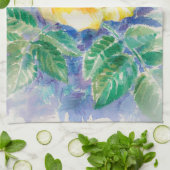 Rose 2 küchentuch (Gefaltet)