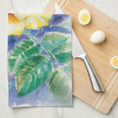 Rose 2 küchentuch (Viertel Falte)