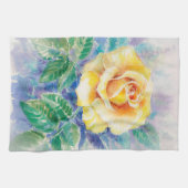 Rose 2 küchentuch (Horizontal)