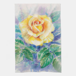 Rose 2 küchentuch