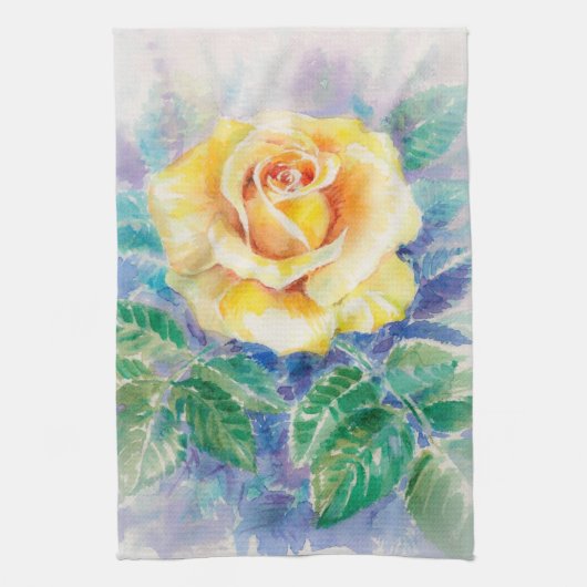 Rose 2 küchentuch (Vertikal)