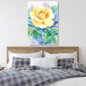 ROSE 2 LEINWANDDRUCK (Insitu (Schlafzimmer))