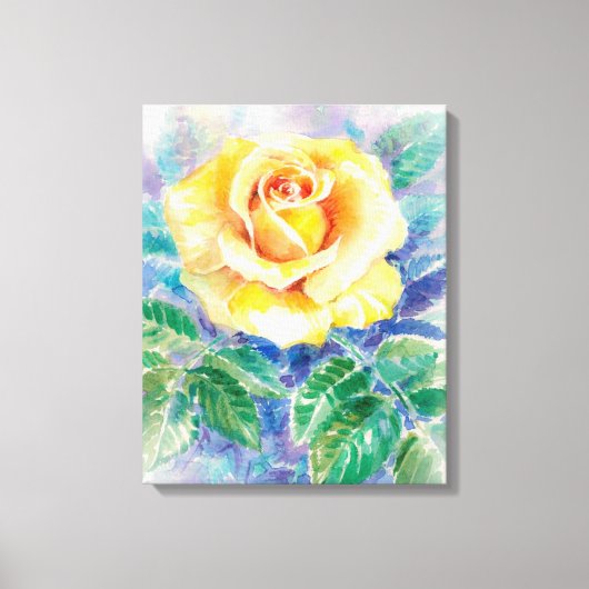 ROSE 2 LEINWANDDRUCK (Vorderseite)