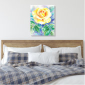 ROSE 2 LEINWANDDRUCK (Insitu (Schlafzimmer))