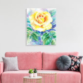 ROSE 2 LEINWANDDRUCK (Insitu (Wohnzimmer))