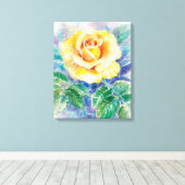 ROSE 2 LEINWANDDRUCK (Insitu (Holzboden))