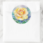 ROSE 2 RUNDER AUFKLEBER (Tasche)